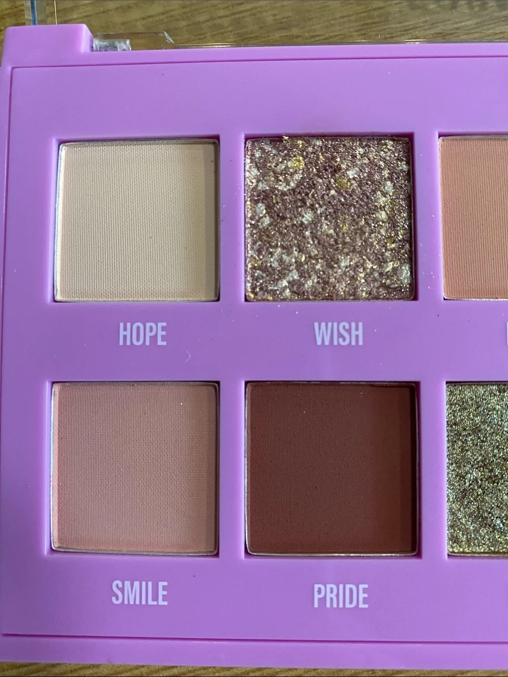 NWOT Purple Eyeshadow Palette — Mixed Matte & Shimmer Purples